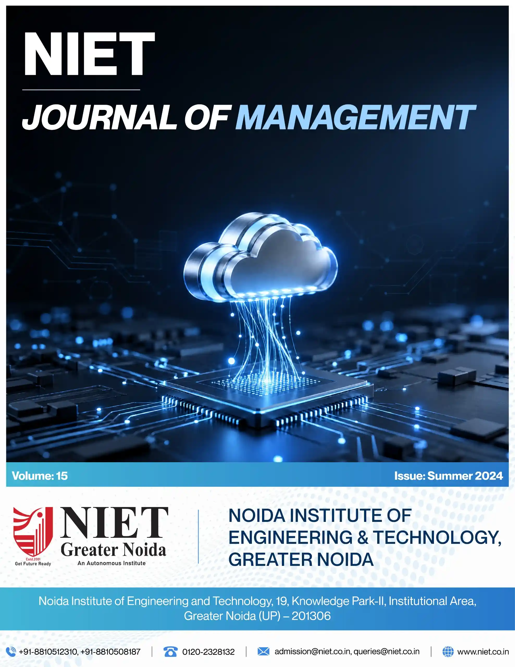 NIET Journal of Management Volume 15 Summer Issue 2024